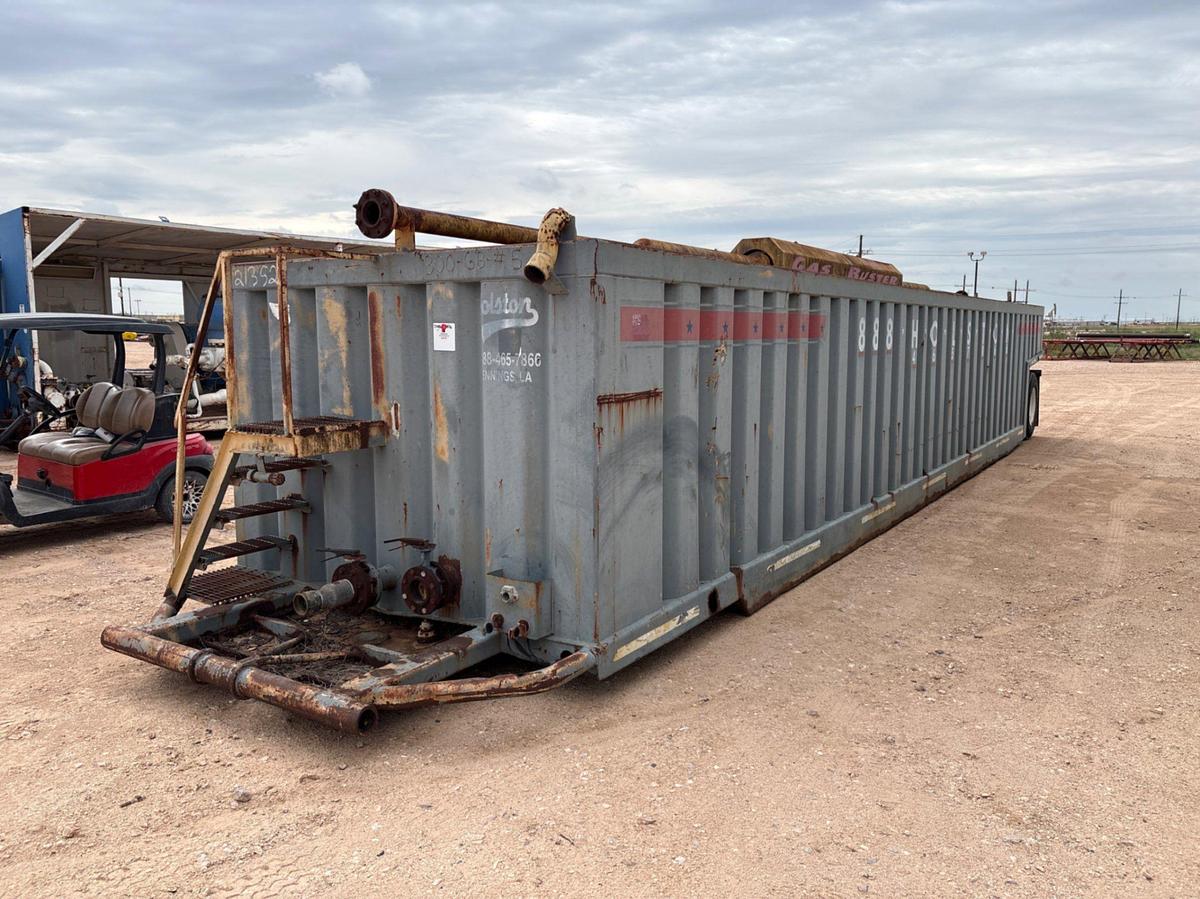 Used 250BBL S/A OPEN TOP FRAC TANK