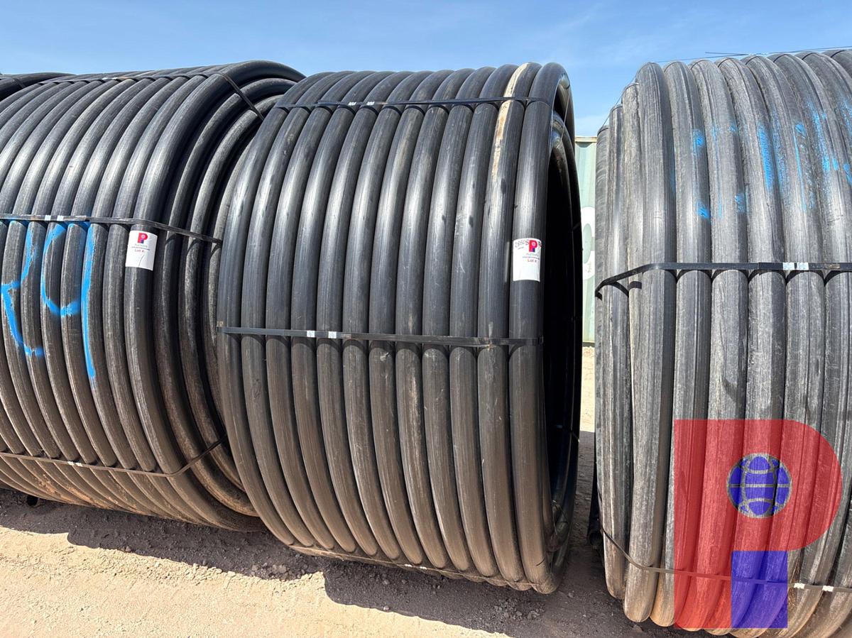 Used 1,000 FOOT ROLL OF 3" IPS SDR9 POLY PIPE