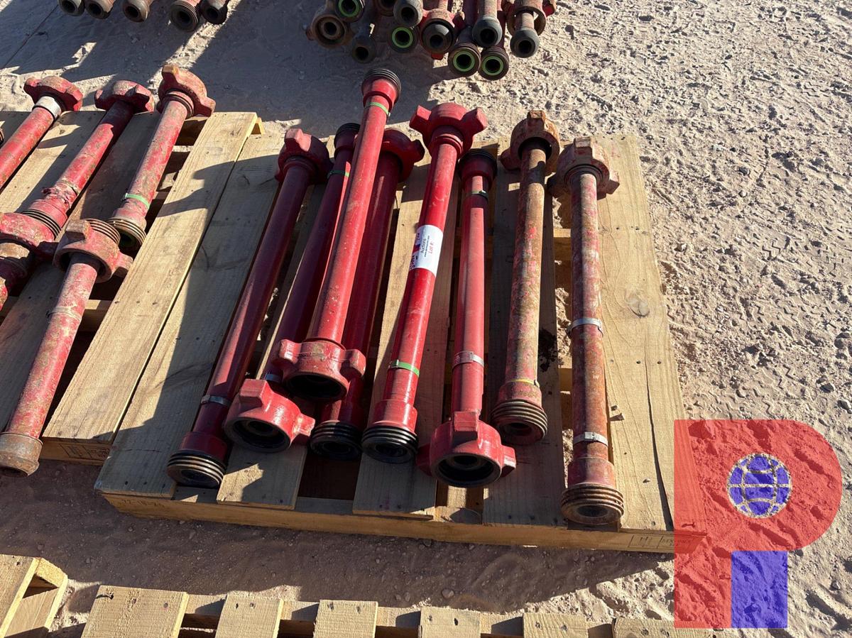 Used (8x$) 2” x 3’ 1502 pup jts