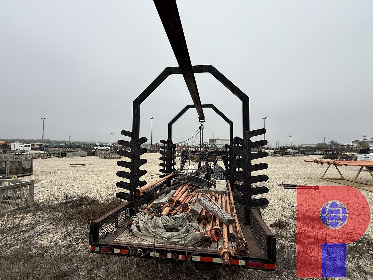 Used 2012 TRI-W 20’ T/A MONORAIL GOOSENECK TRAILER