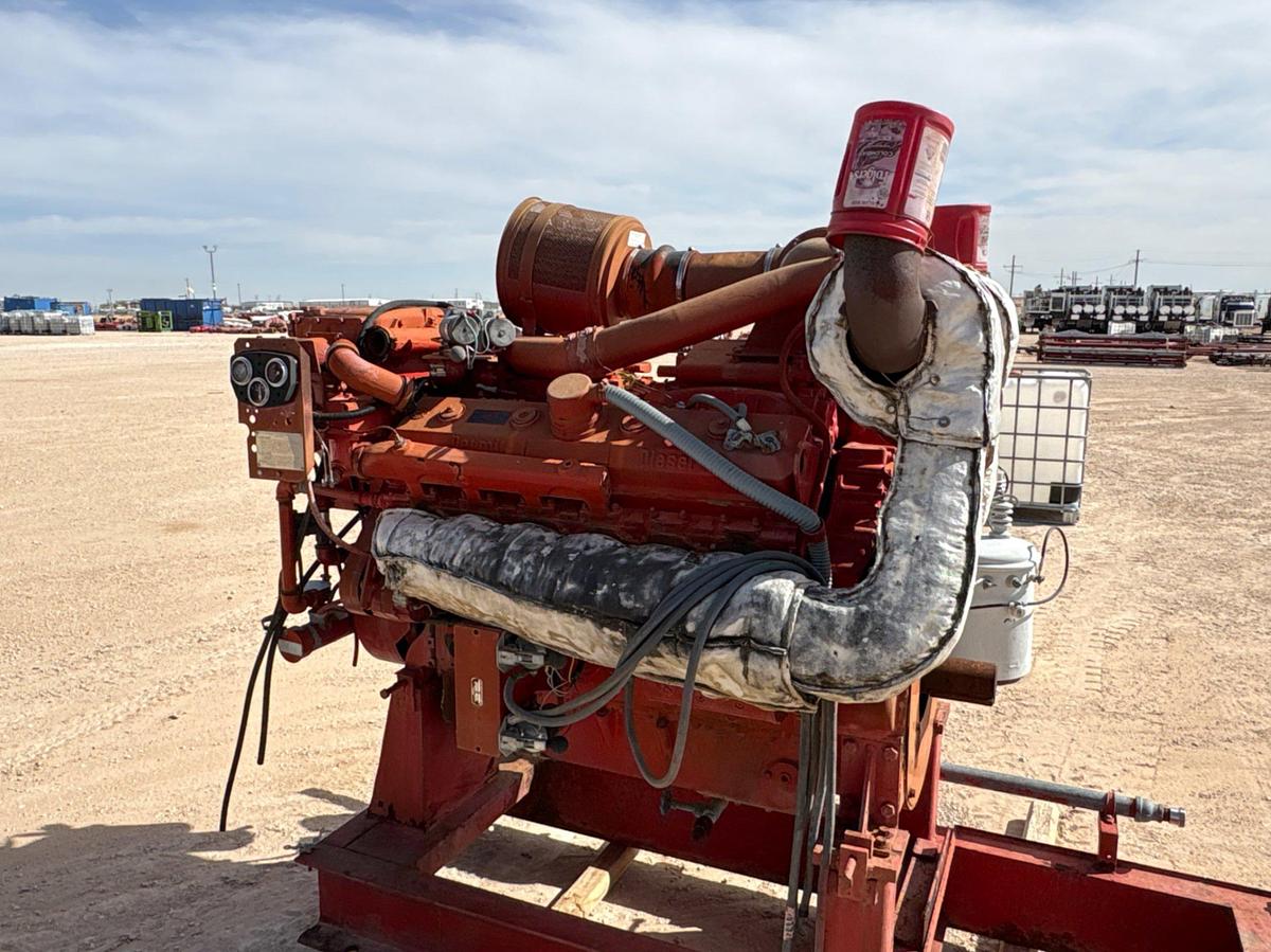 Used Detroit diesel 12V-71T engine