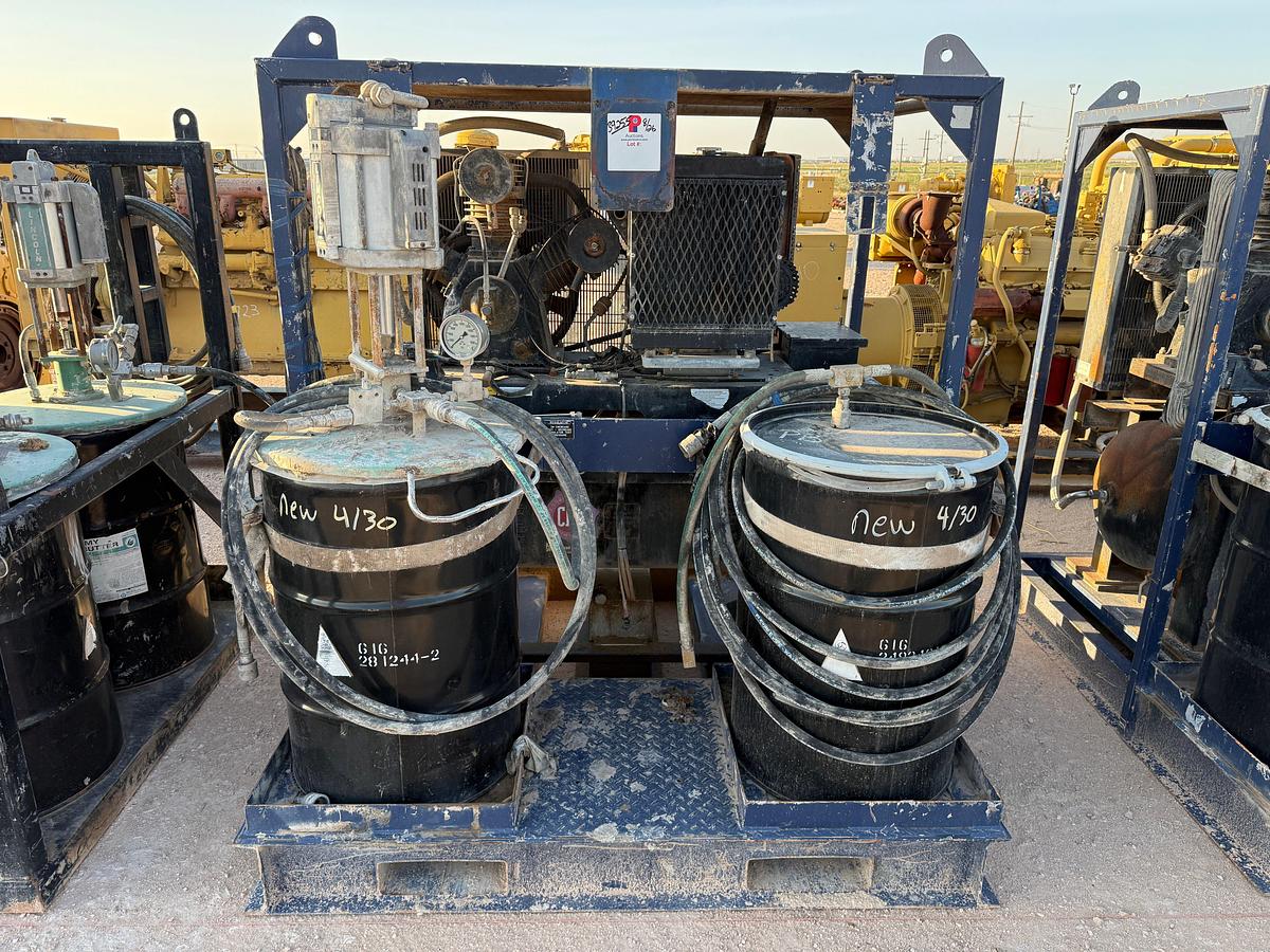 Used SELF CONTAINED 20K WP GREASE INJECTION UNIT P/B KOHLER DIESEL ENGINE