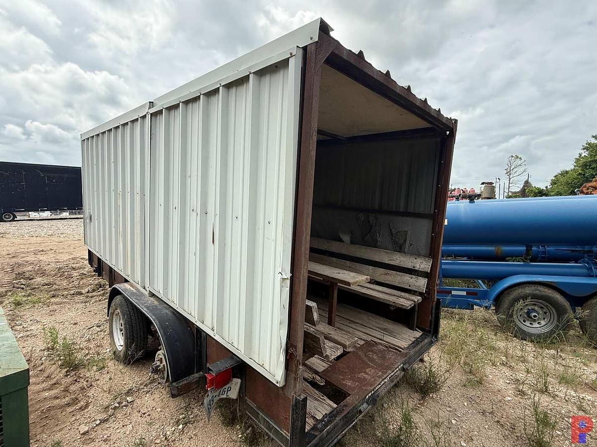 Used 2013 TEXAS BRAGG 16’ T/A BUMPER PULL COOL DOWN TRAILER