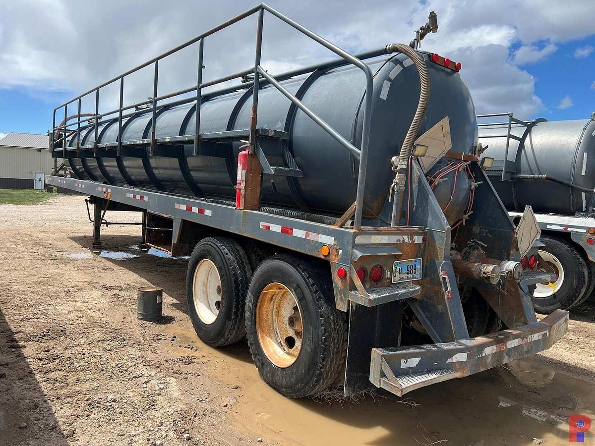 Used 2008 JACK T/A 150BBL STEEL VACUUM TRAILER