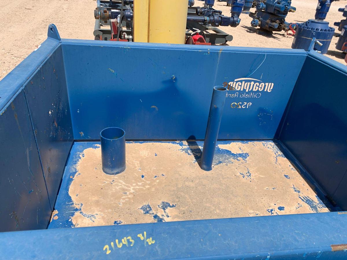Used 80” x 68” x 40” Tool Transport Basket