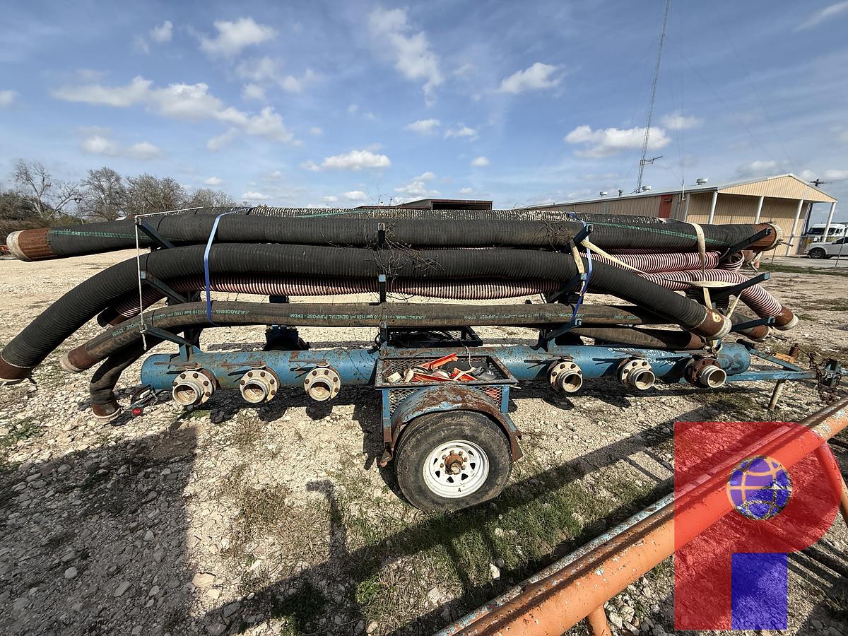Used 20’ S/A BUMPER PULL W/ 12” WATER MANIFOLD TRAILER
