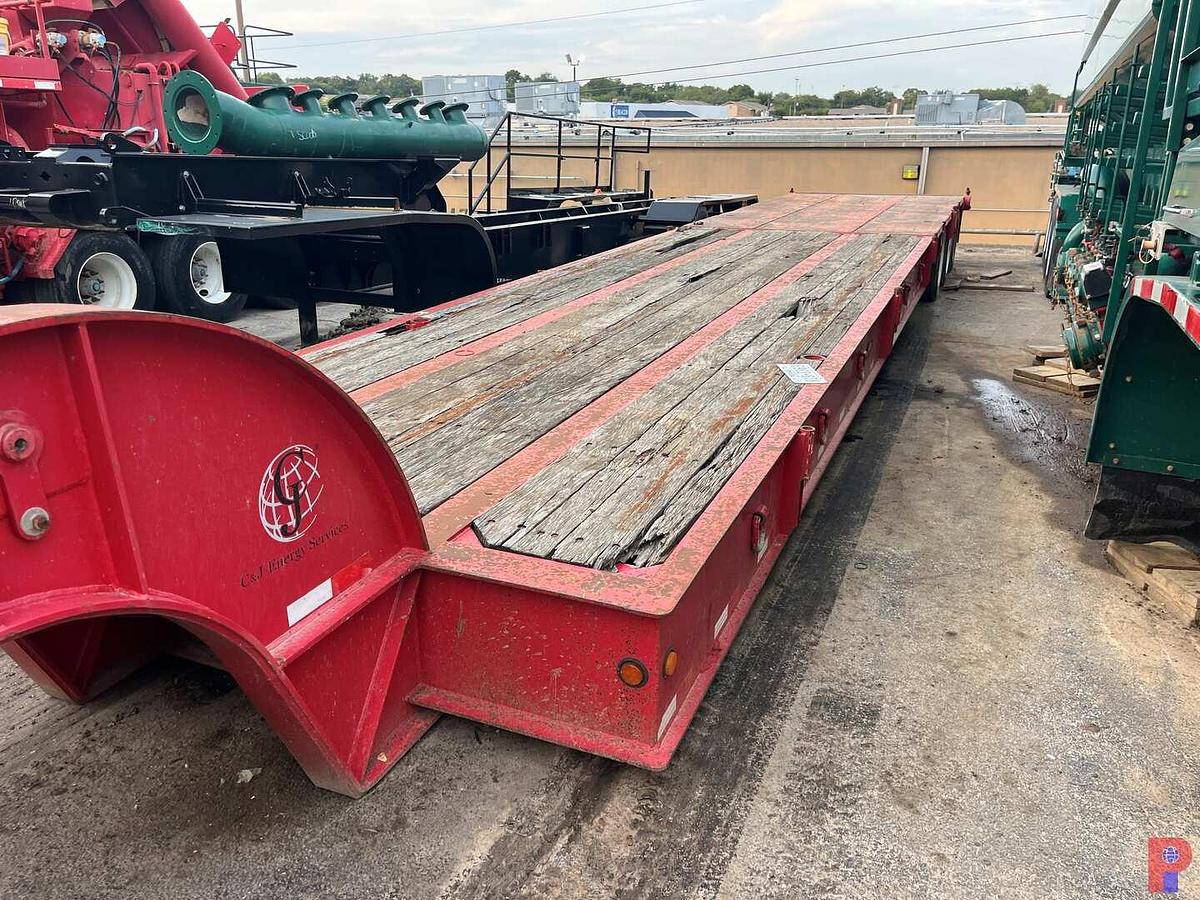 Used 2007 KALYN SIEBERT 4-AXLE 60 TON NARROW NECK LOWBOY