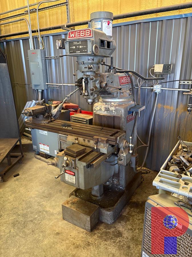 Used WEBB CHAMP MILLING MACHINE