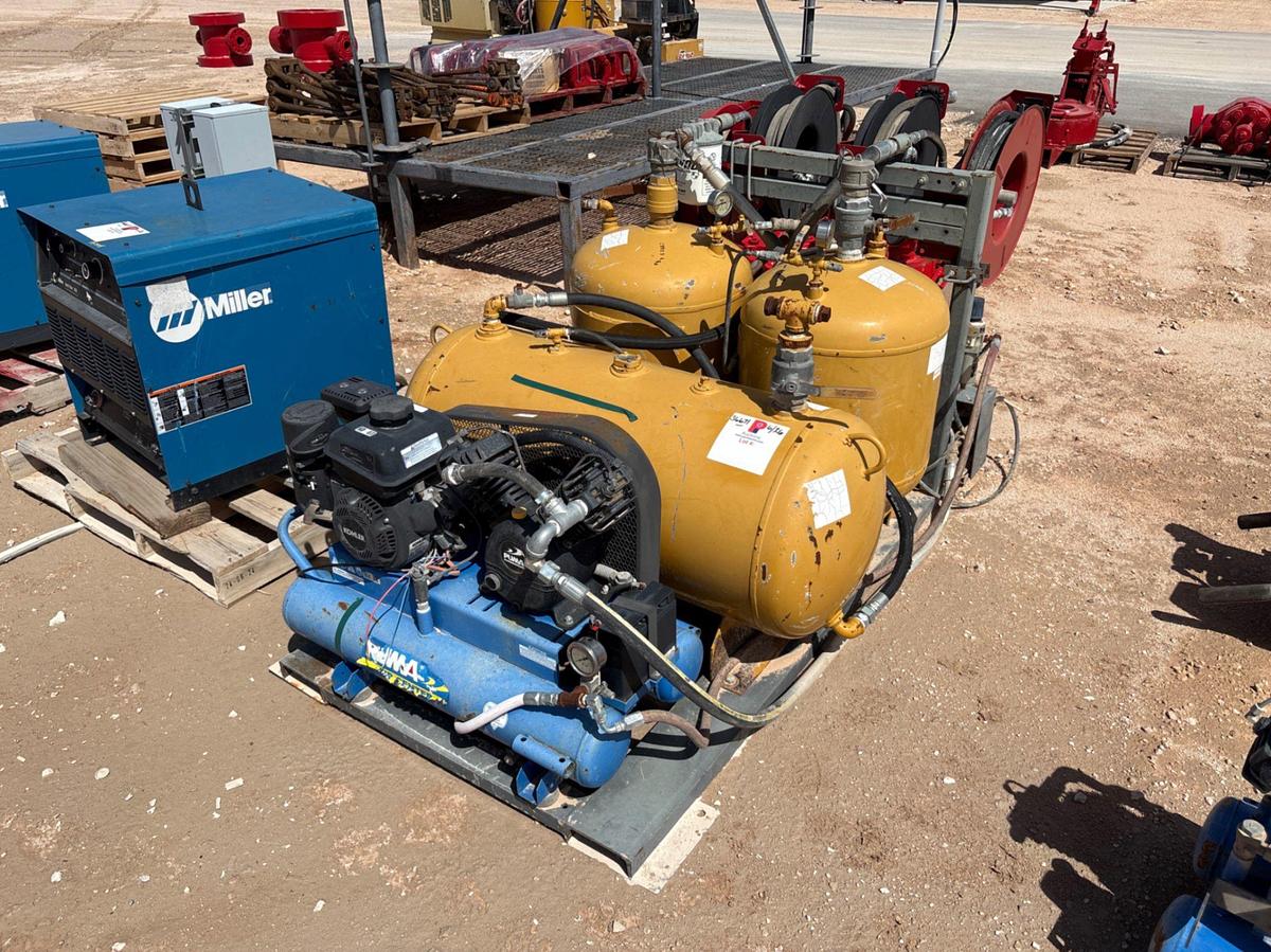 Used Sage oil vac model: 2M063 lube skid
