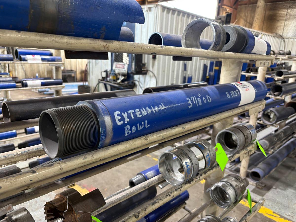 Used 3-7/8”OD GR b1837 overshot extension bowl