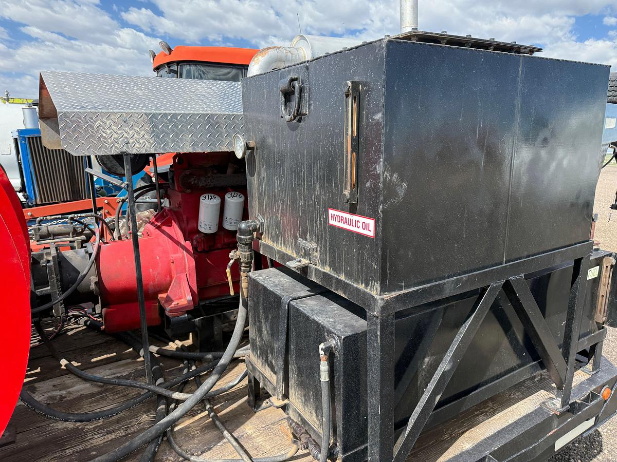 Used (1) EVCO 2.5 & (1) IRI 150-TON POWER SWIVELS MTD. ON 2004 SPME 14’ T/A GOOSENECK TRAILER