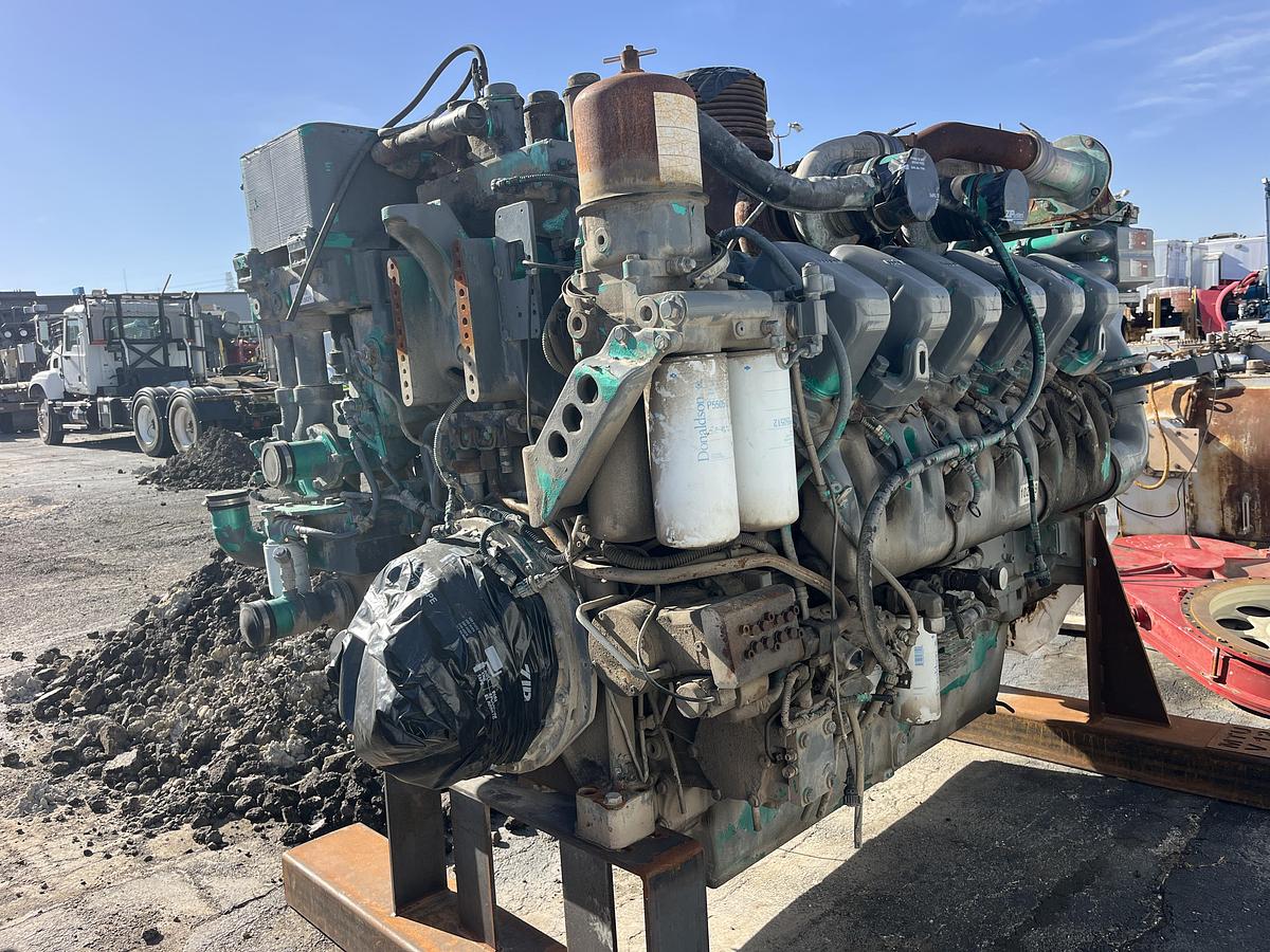 Used 2011 MTU 12V4000S83 2,250 HP FRAC PUMP DIESEL ENGINE