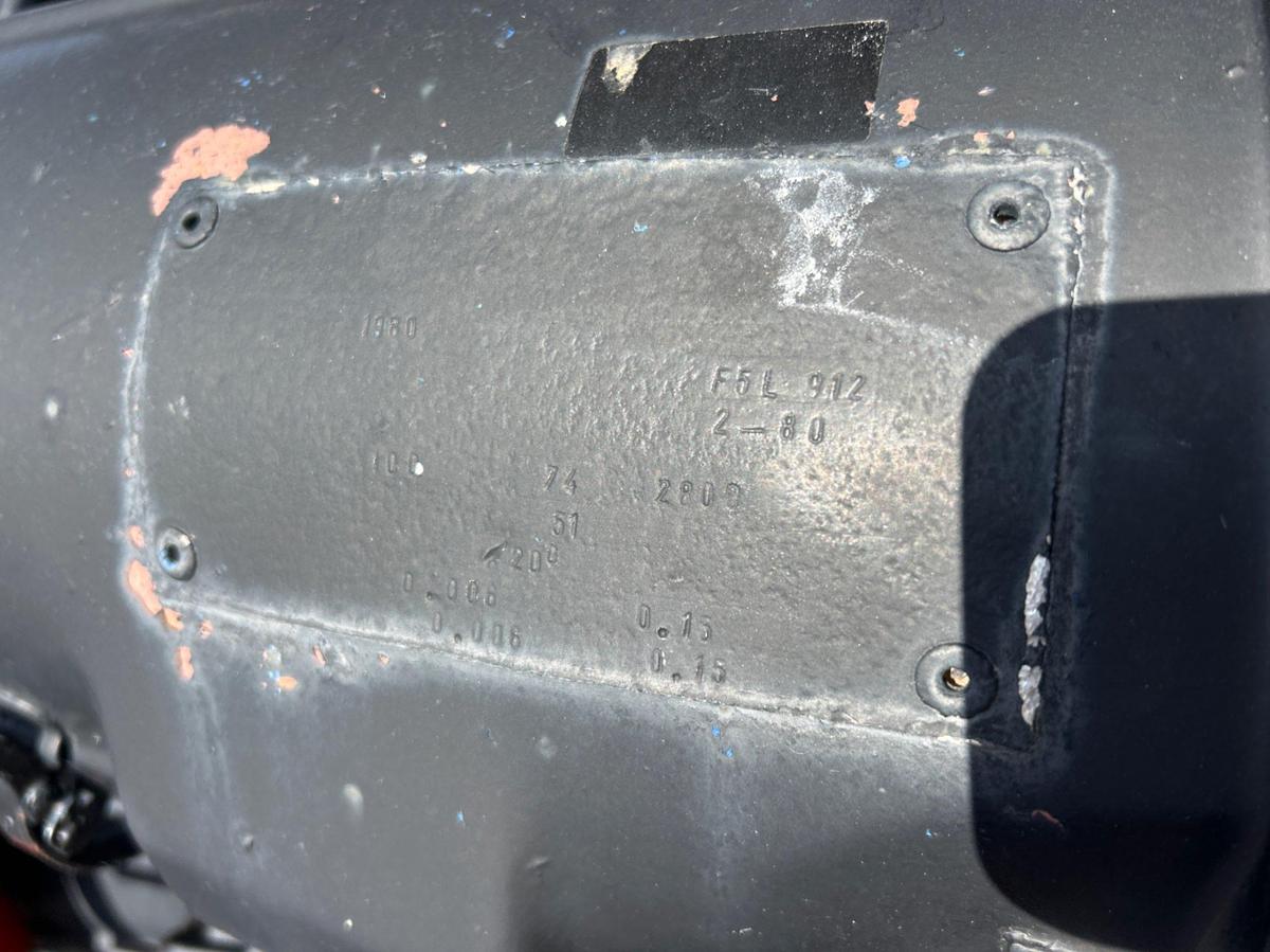 Used WHEATLEY TRIPLEX PUMP P/B DEUTZ F5L 912 DIESEL  ENGINE W/ PTO CLUTCH SKIDDED