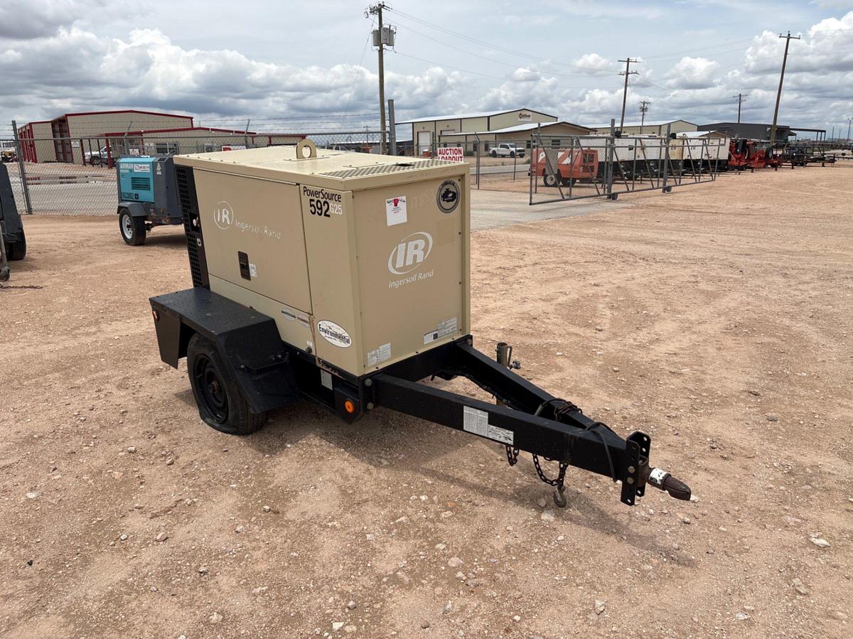 Used 2008 DOOSAN G25 S/A BUMPER PULL 20KW GENERATOR TRAILER