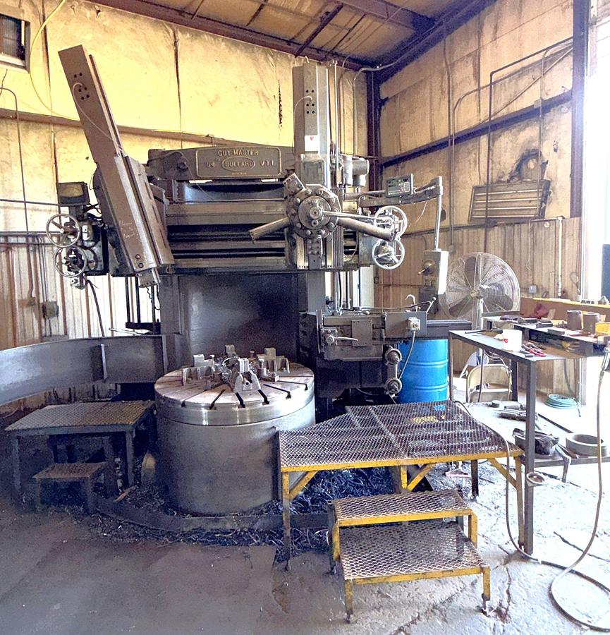 Used BULLARD 56” CUT MASTER VERTICAL TURRET LATHE (VTL)