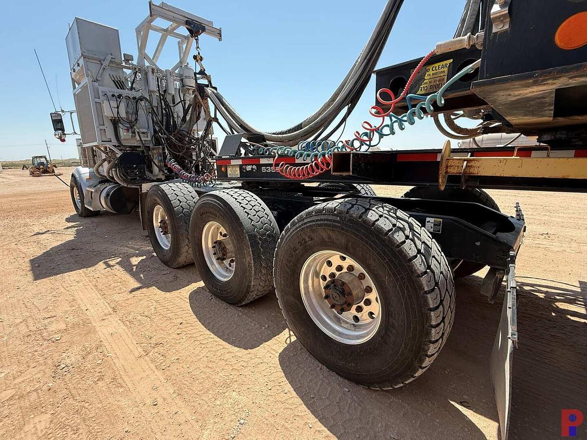 Used 2015 PETERBILT 367 TRI-DRIVE COIL TUBING HAUL TRUCK