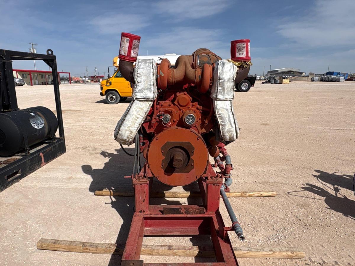 Used Detroit diesel 12V-71T engine