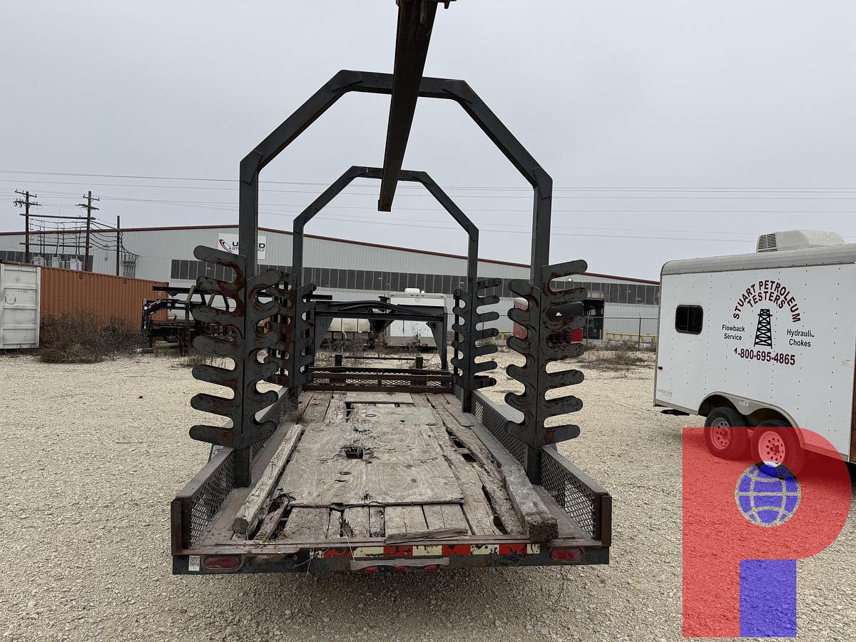 Used 2010 TRI-W 20’ T/A MONORAIL GOOSENECK TRAILER