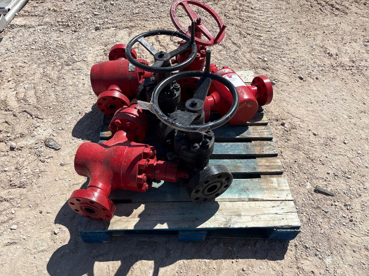 Used (6x$) 1-13/16” & 2-1/16” 10k gate valves