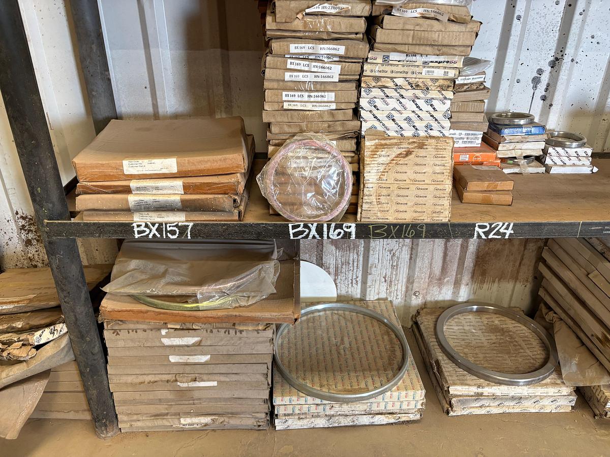 Used Lot of assorted ring gaskets, BX151 to BX57 sizes