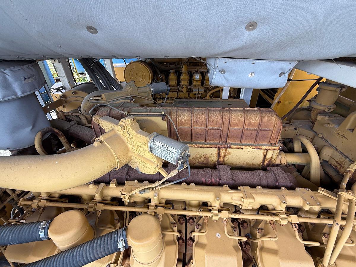 Used KATO 1204-KW DIESEL GENERATOR SET P/B CATERPILLAR 3512B 1621-HP