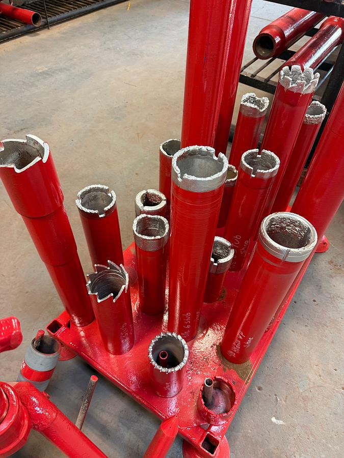 Used (23) 3-1/2”THRU 4-1/2” WASH PIPE SHOE GUIDES W/ KUT-RITE