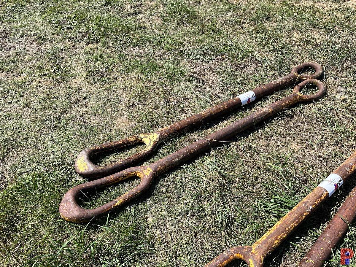 Used (2) 1-3/4” X 72” ELEVATOR LINKS