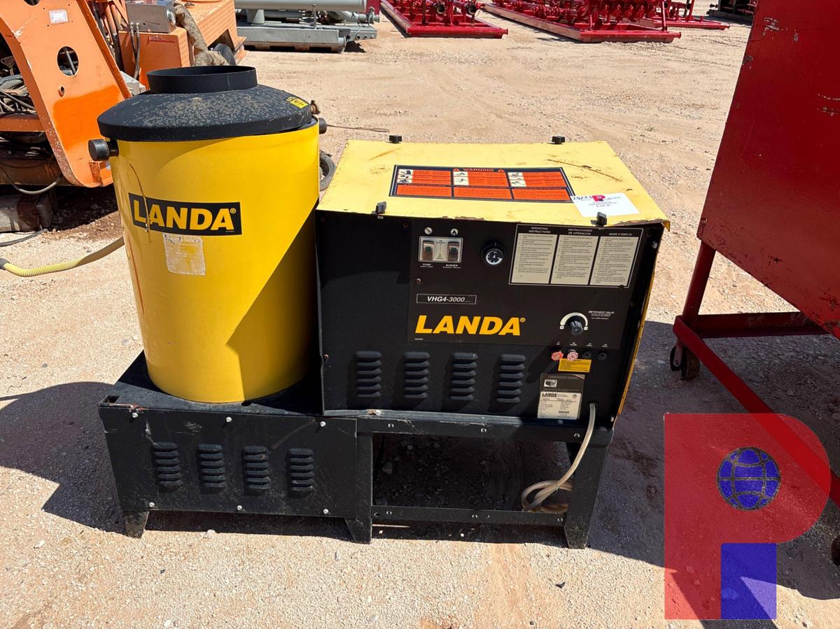 Used LANDA VHG-3000 3K PSI HOT WATER PRESSURE WASHER