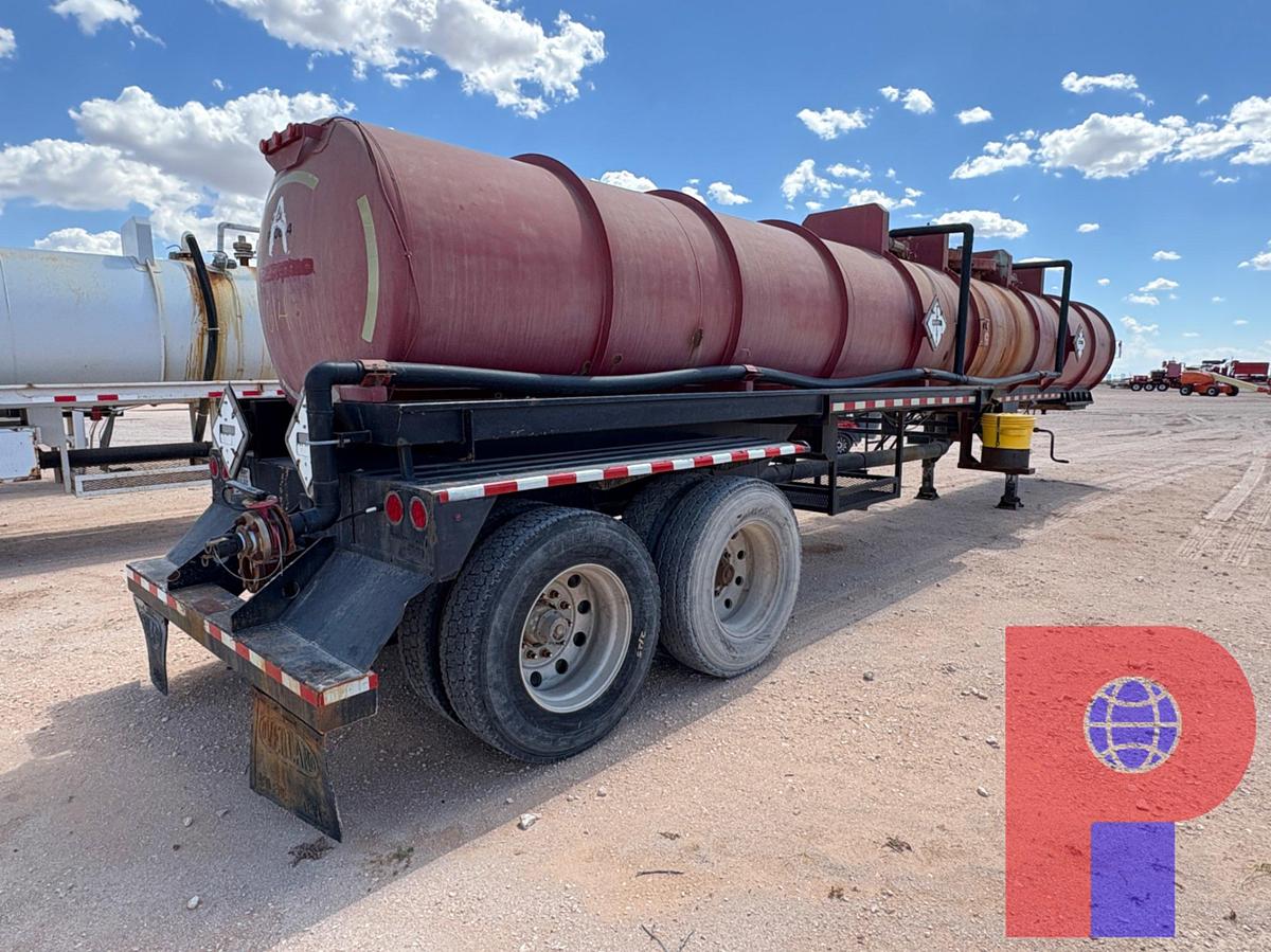 Used 2010 OVERLAND TANK 10,000GAL 3-COMPARTMENT T/A ACID TRANSPORT TRAILER