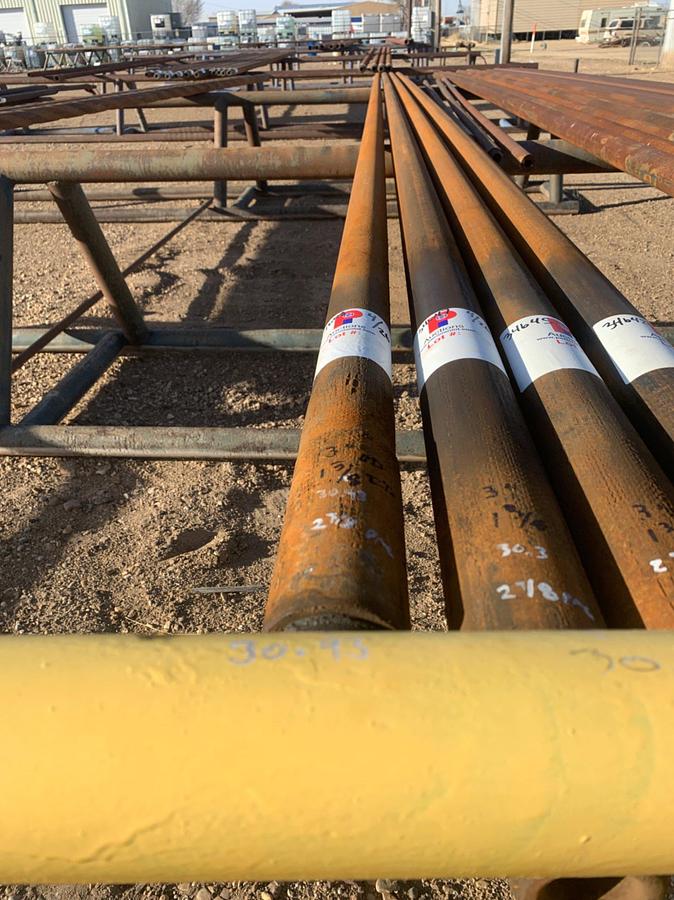 Used 3” OD x 1 3/8” ID x 30.93’ L w/ 2 7/8 PAC