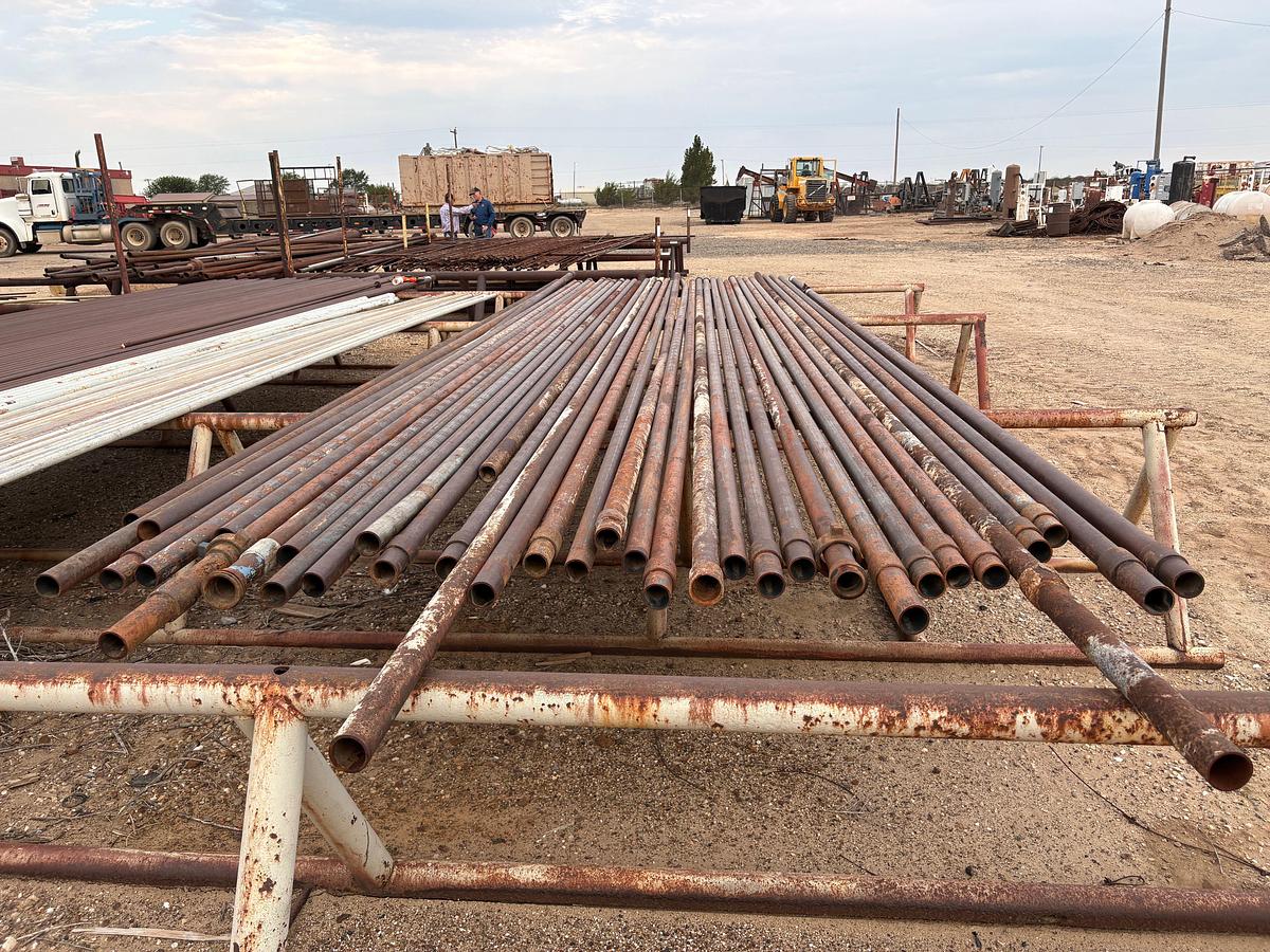 Used (36 jts) 2-3/8” x 25’L pipe