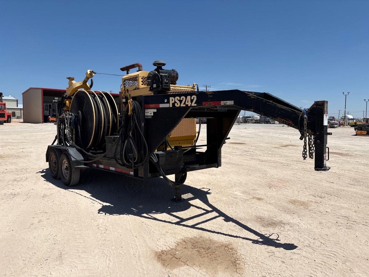 Used Bowen 2.5 power swivel unit mtd on 2018 AMERITRAIL t/a gooseneck trailer