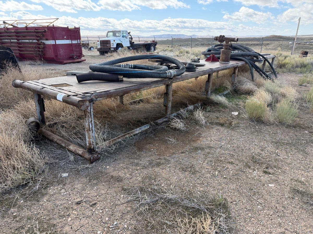 Used 40’x6’x36” Catwalk, With