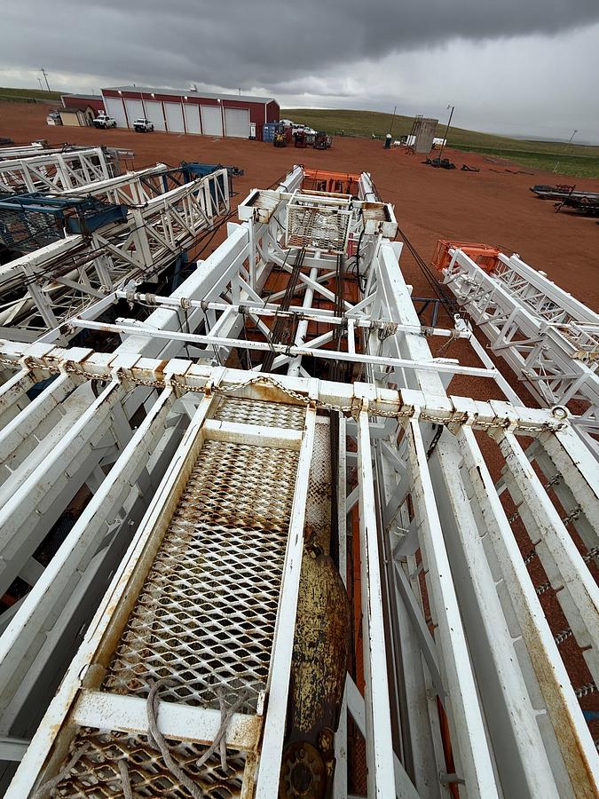 Used 2006 TAYLOR C500 DD 104'-250K 5-AXLE WELL SERVICE WORKOVER RIG