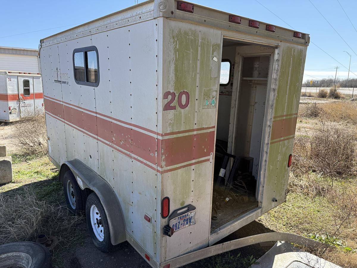 Used 12’ T/A BUMPER PULL DOGHOUSE TRAILER