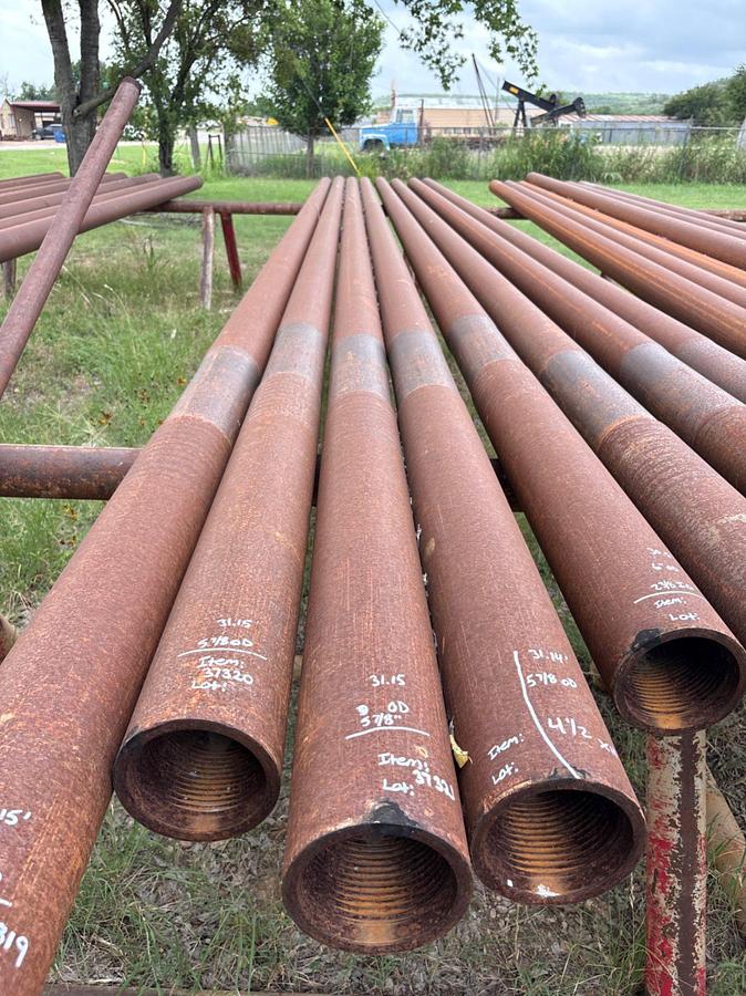 Used 5-7/8”OD x 2-3/8”ID x 31.15’L 4-1/2XH SLICK DRILL COLLAR