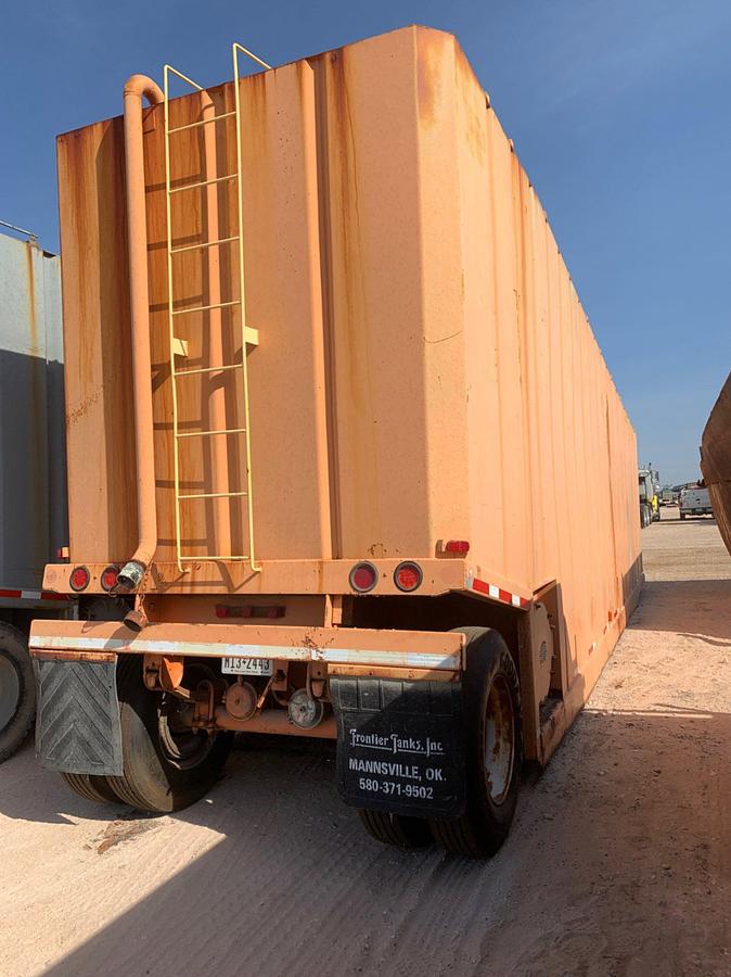 Used 40’ L x 8’ W x 13’ T 685bbl Rolling Frac Tank