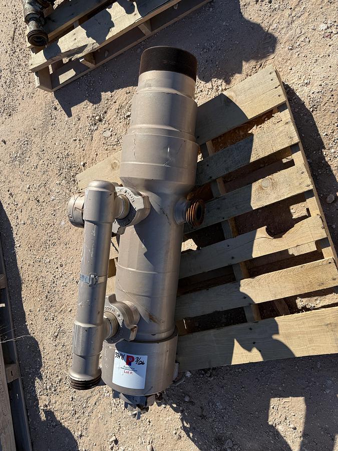 Used (1) MULTI-SIZE SINGLE PLUG CEMENT HEAD