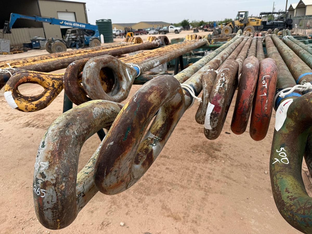 Used LOT W/ (1 SET) 3-1/2”OD X 265”L 500-TON CASING ELEVATOR LINKS