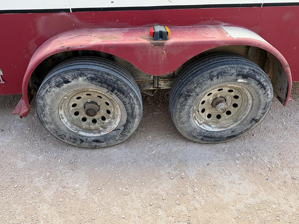 Used 2008 CM TRAILERS 16’ X 7’ T/A BUMPER PULL ENCLOSED TRAILER