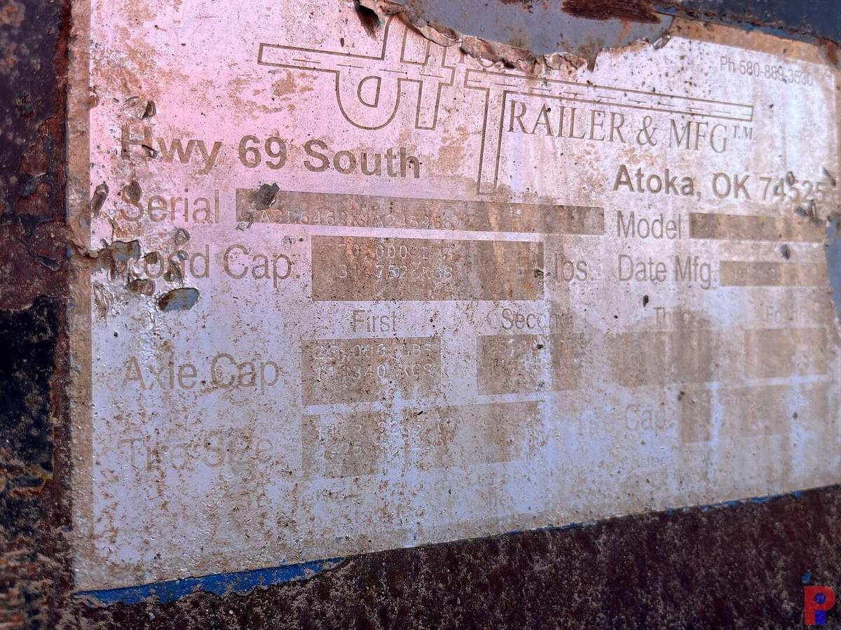 Used 2001 TEXAS EQUIPMENT & SERVICE T/A NITROGEN PUMP TRAILER