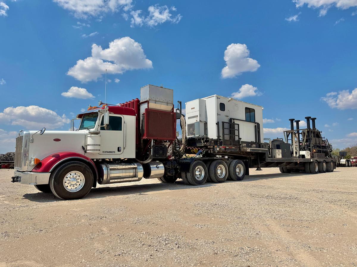Used 2012 Hydra Rig Coil Tubing BOP Support Trailer & Wet Kit Truck Package lots __ thru __