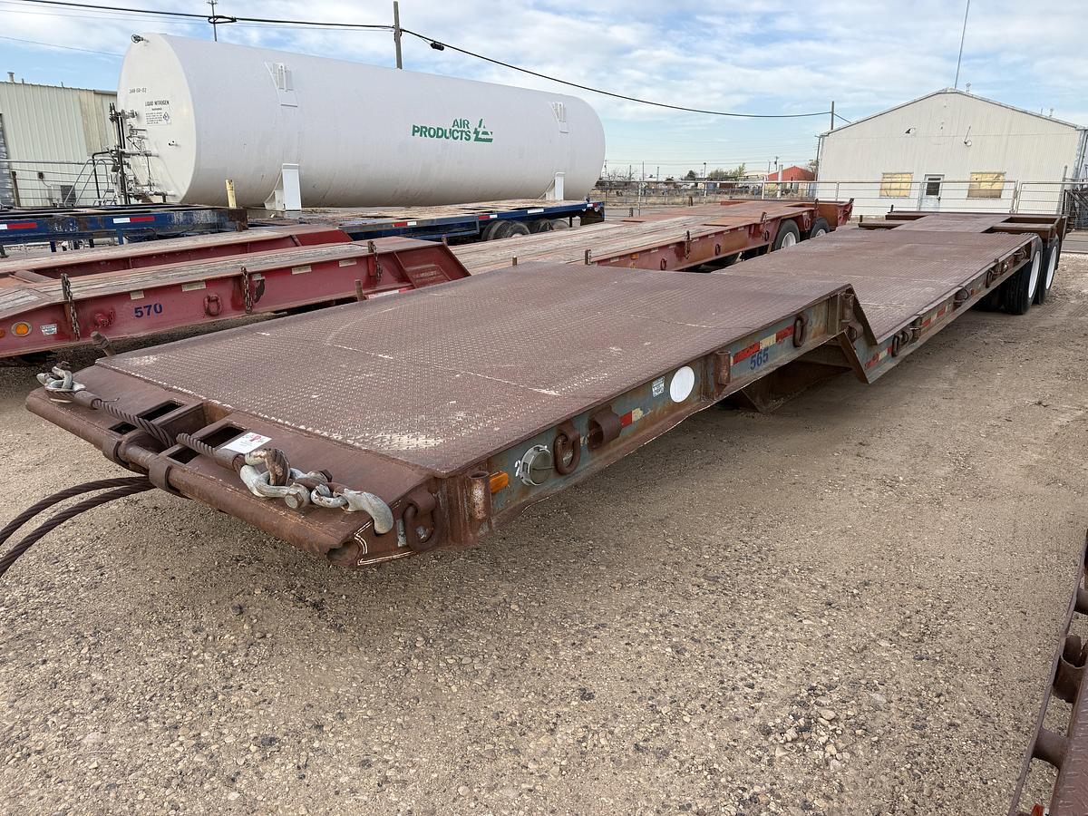 Used 1981 AZTEC 42’ X 96” T/A DROP DECK LOWBOY