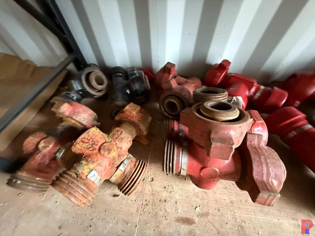 Used SHELF6- (5 X $) (NEW) 2” FIG 1502 TEES, (7) USED