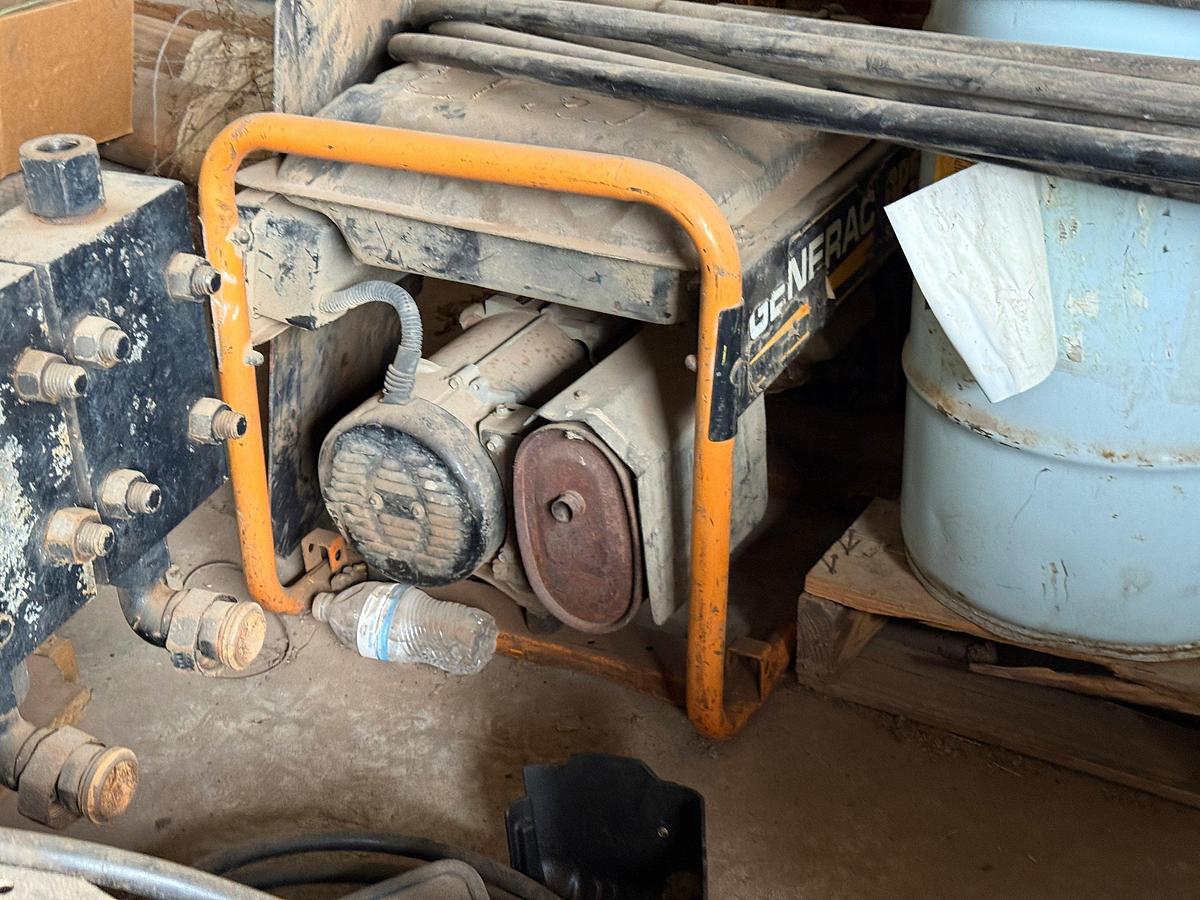 Used (10) VARIOUS BRAND GAS GENERATORS F/ PARTS ONLY