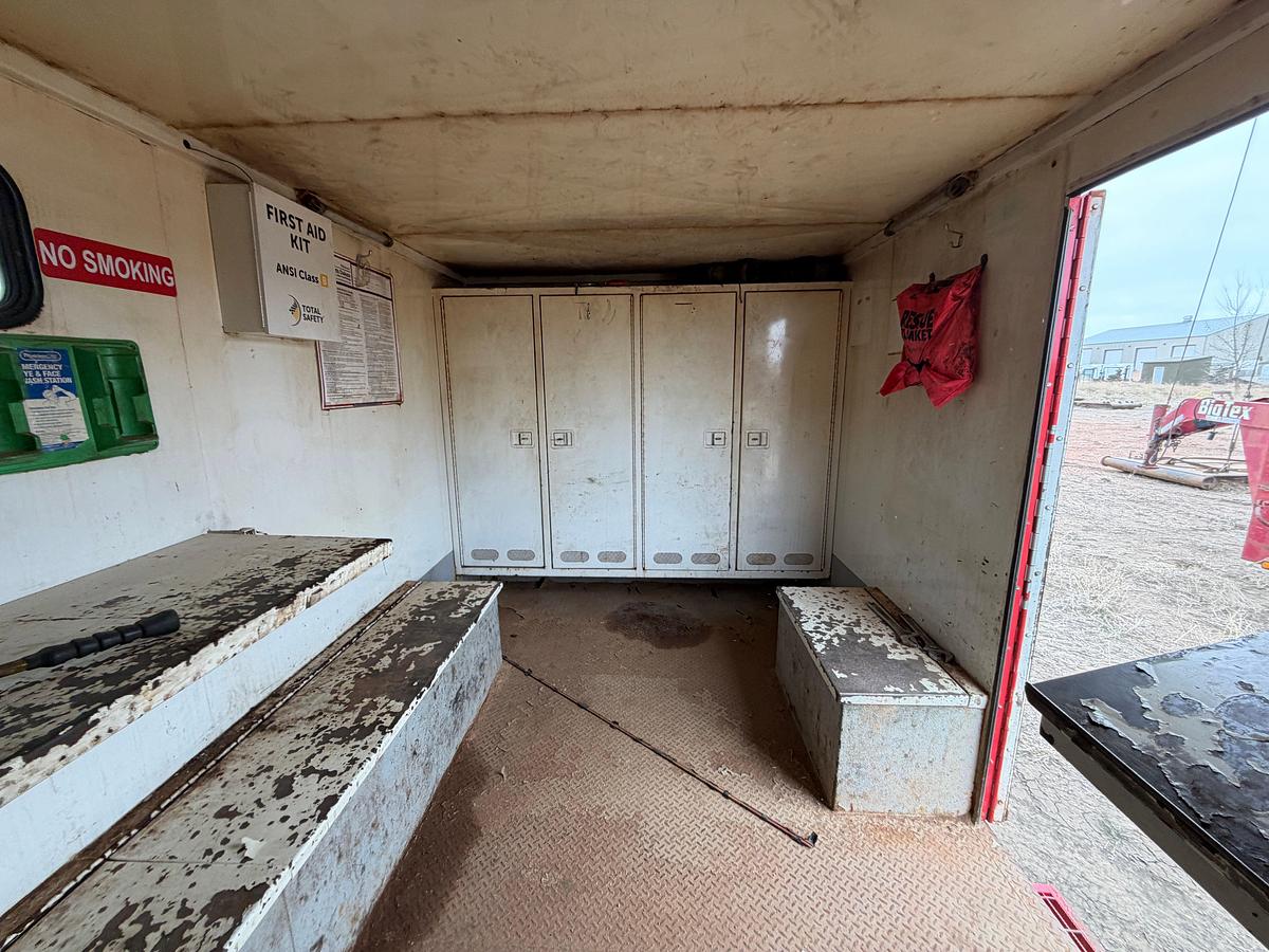 Used 2018 CHAOS METAL WORX 24' GN DOG HOUSE / TOOL TRAILER