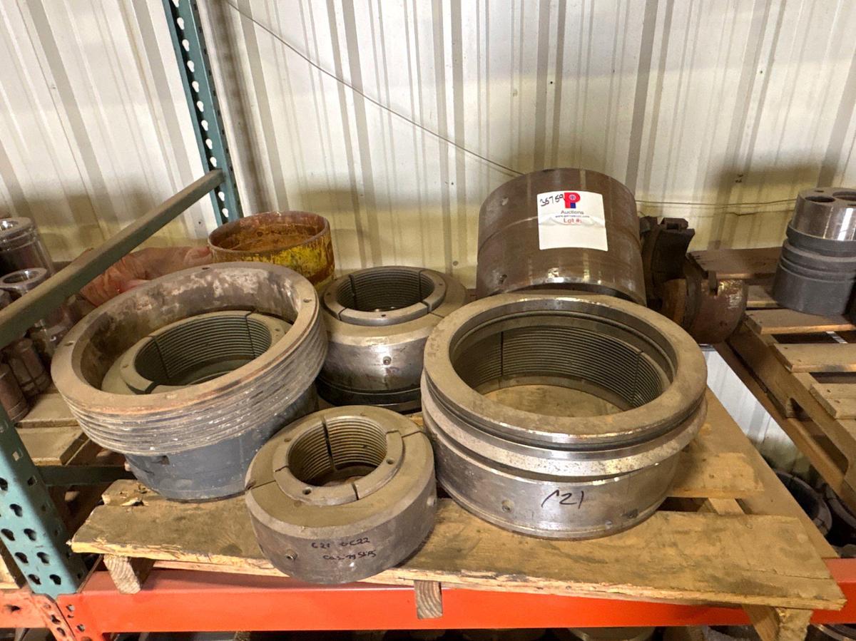 Used Pallet of (6) assorted size C21 & C22 casing slips