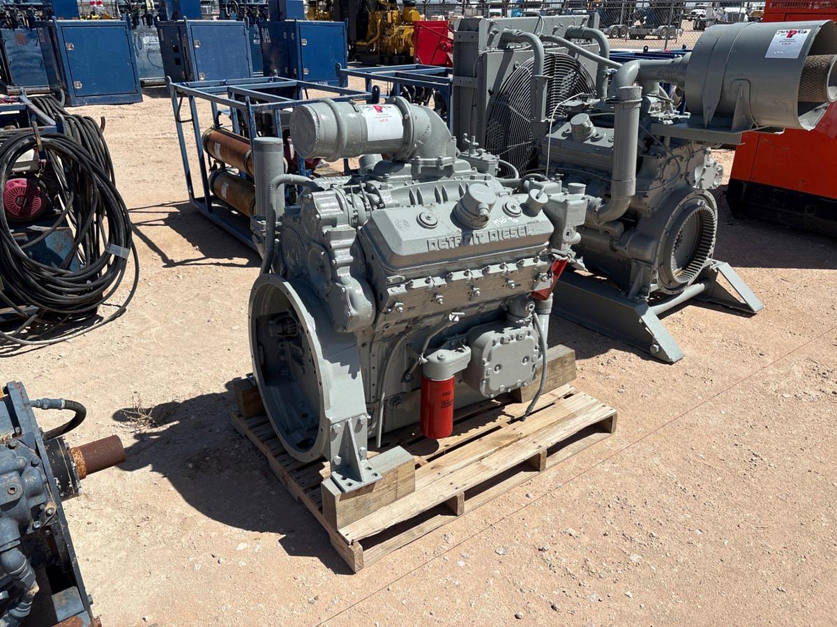 Used Detroit diesel 8V92 engine