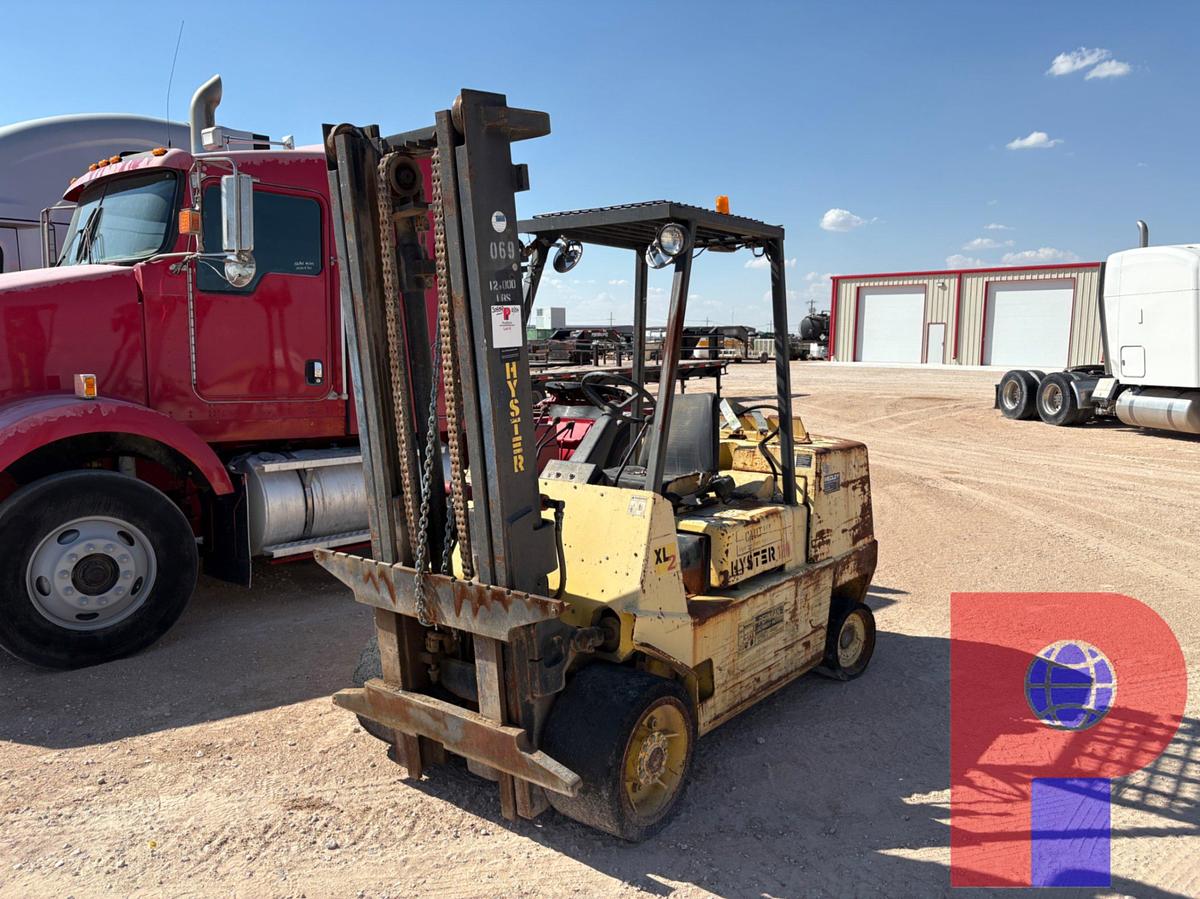 Used HYSTER S120XL2 12,000LB PROPANE FORKLIFT