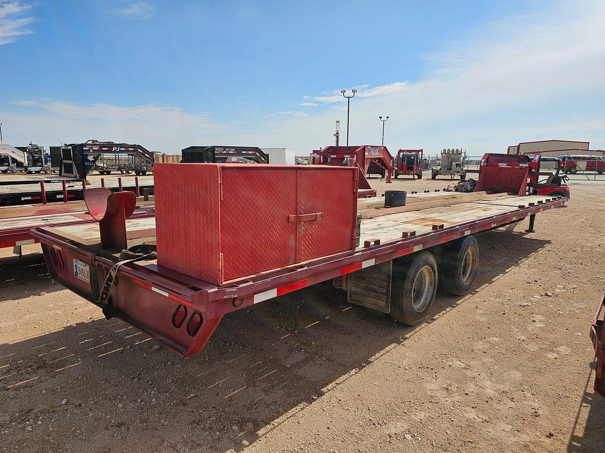 Used 2012 PARKER TRAILERS 30’ X 102” T/A GOOSENECK TOOL TRANSPORT TRAILER